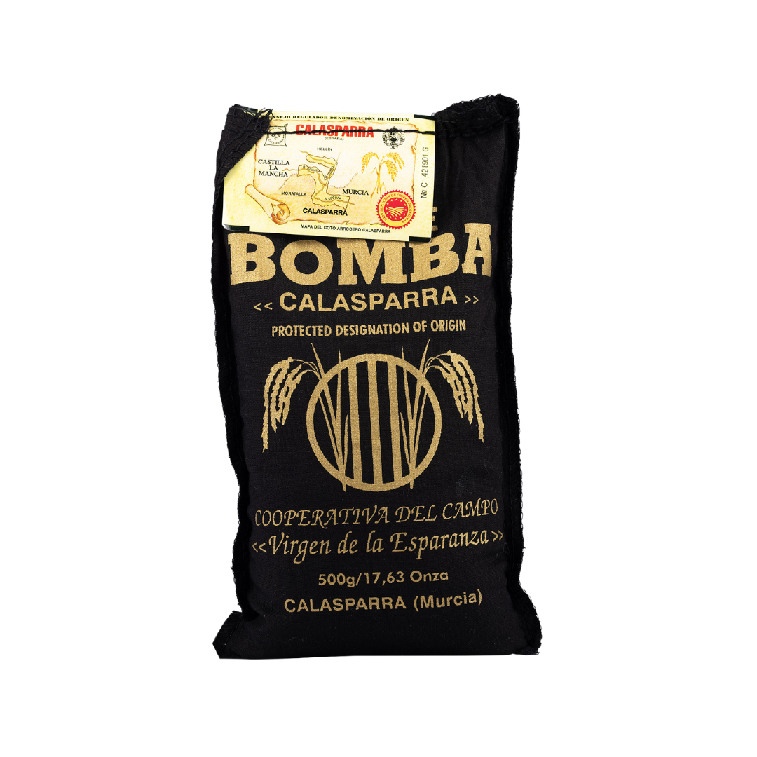 Arroz Bomba DO Calasparra 500g – Virgen de la Esperanza