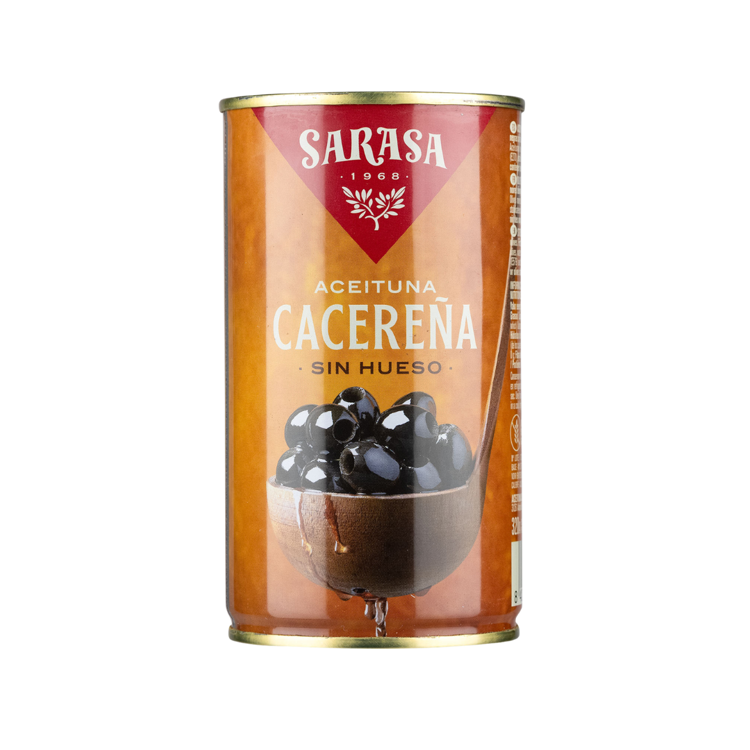 Sarasa Cacereñaoliver Svarta Utan Kärna 320g