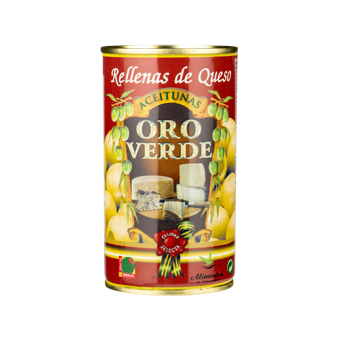 Oro Verde manzanilla olive cheese 350g