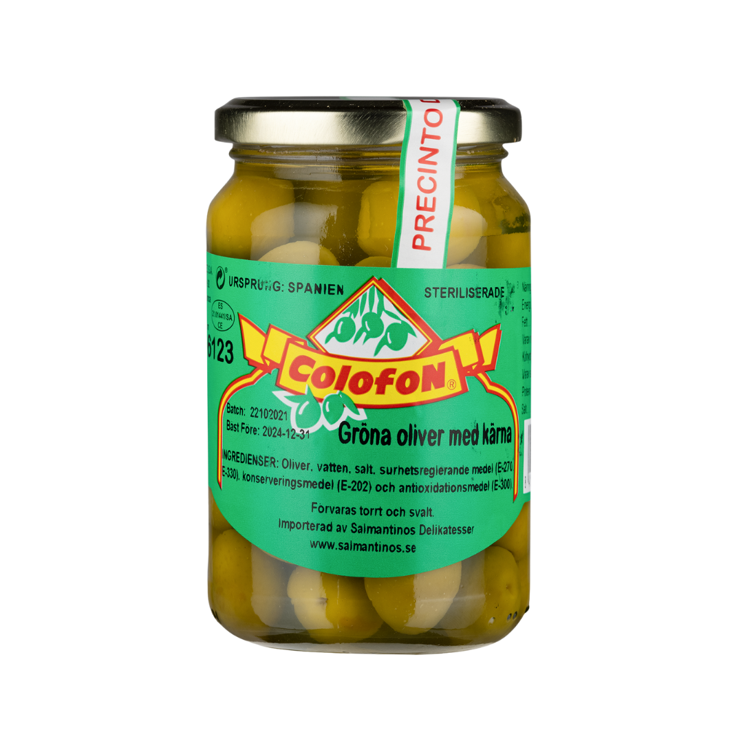 Colofon manzanilla olives with pit 350g