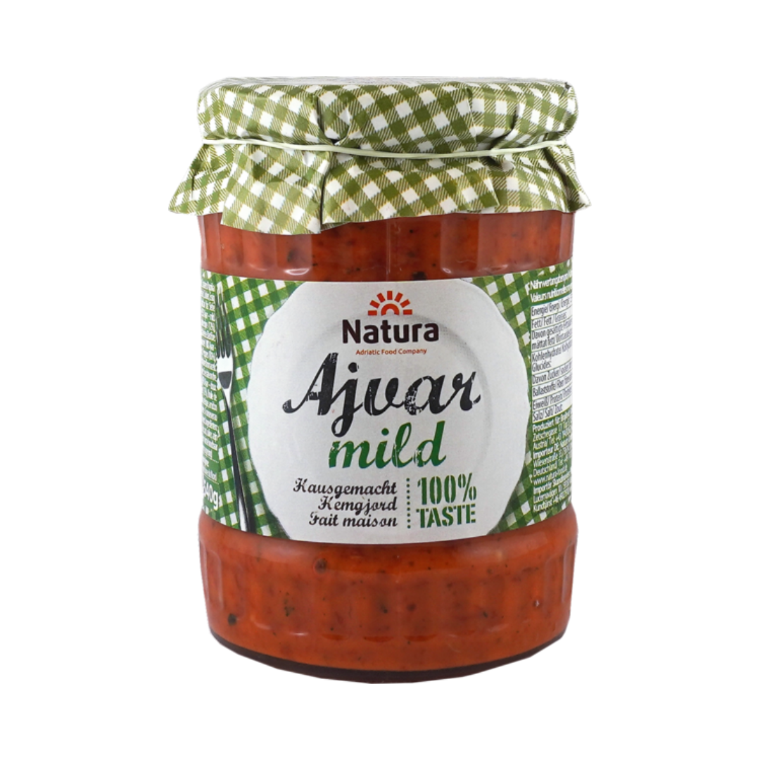 Ajvar mild 550 g – Natura