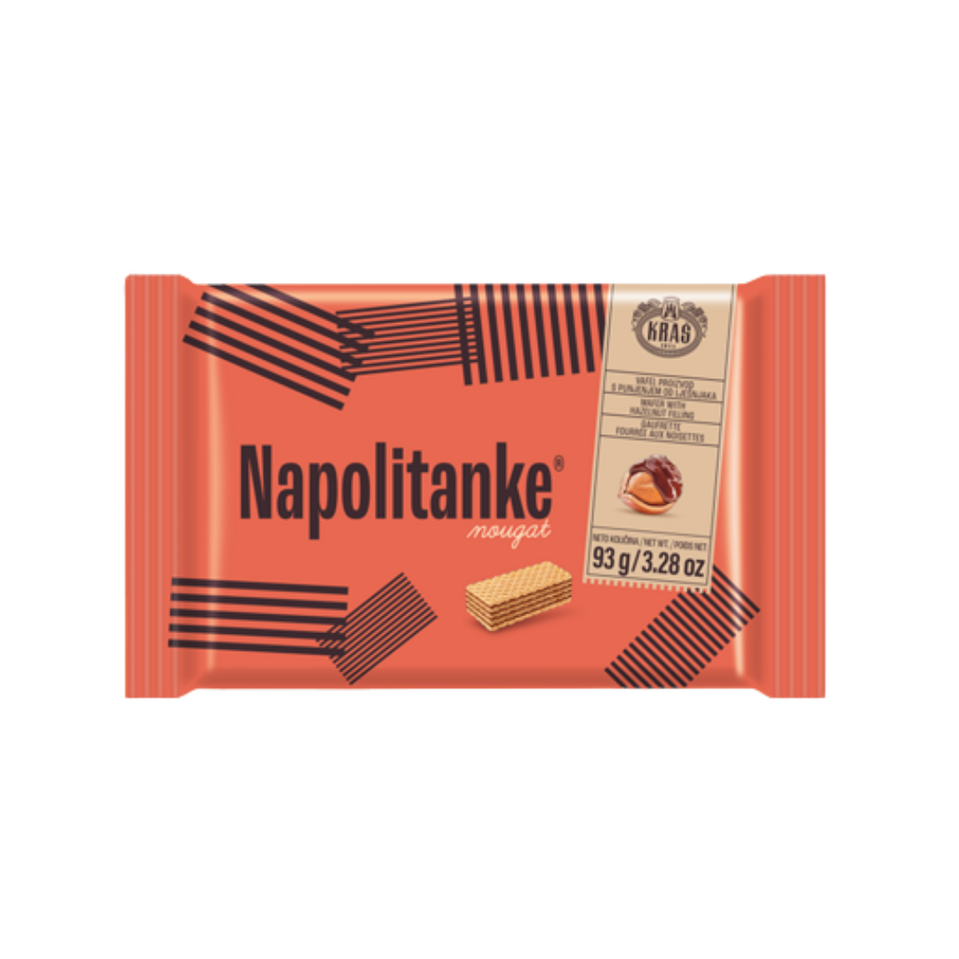 Kraš Napolitanke Nougat 187 g