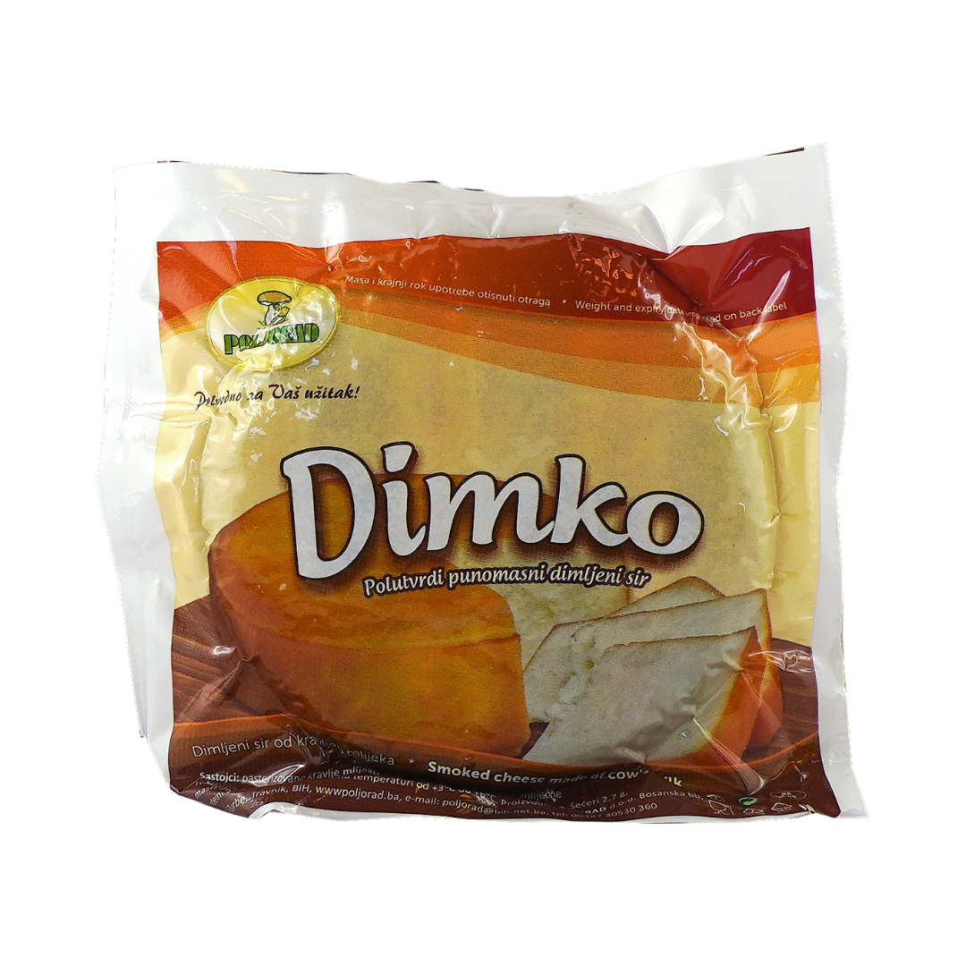 Polished Dimko smoked cheese 400 gr