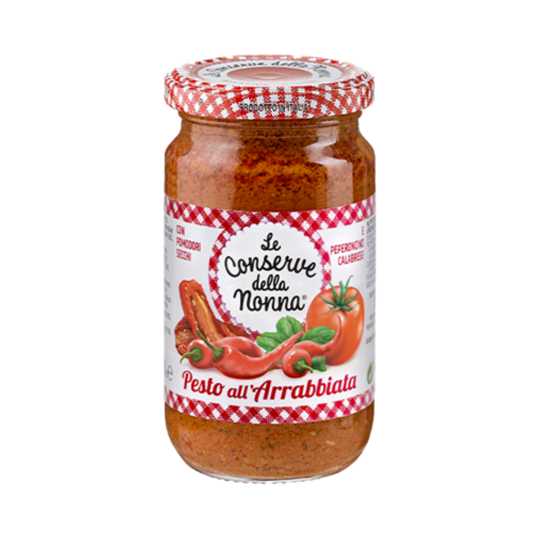 Pesto Arrabbiata 190 g – Della Nonna
