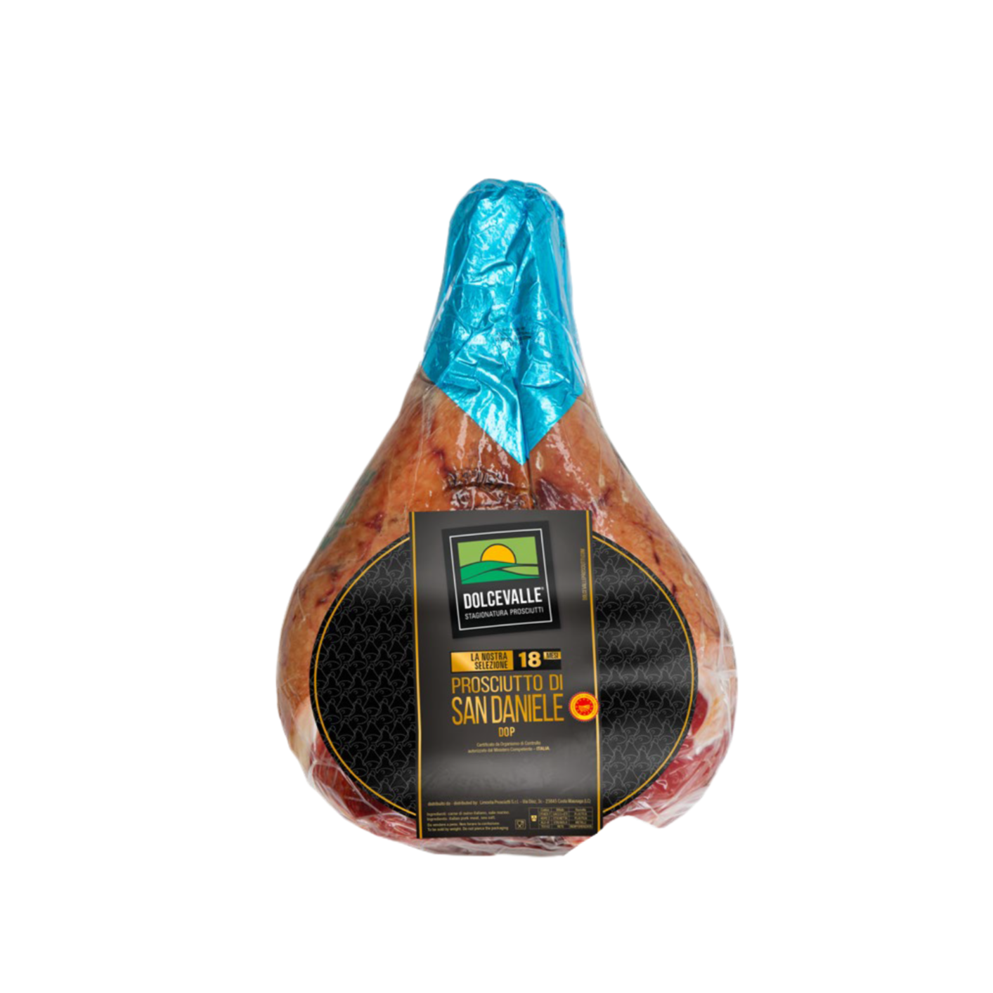 Prosciutto San Daniele DOP Riserva 18 m approx. 7 kg DOLCEVALLE
