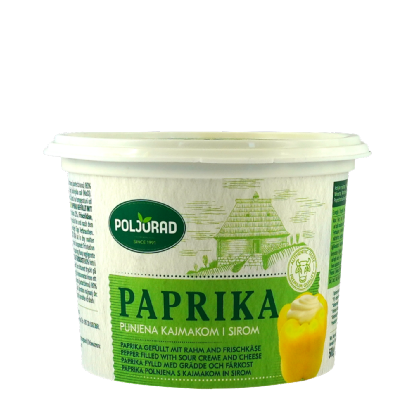 Paprika med grädde