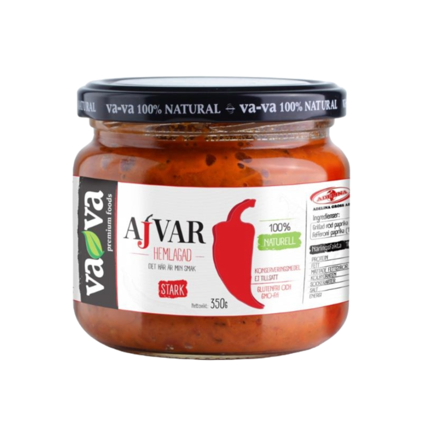 Ajvar Hemgjord Stark 350 g