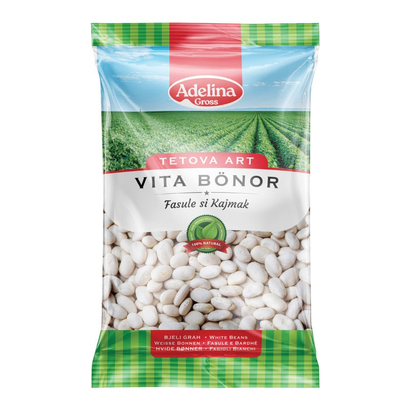 TETOVA WHITE BEANS 900g