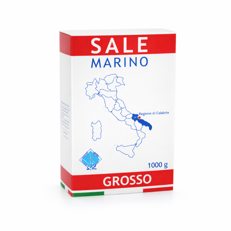 Sale Marino Grosso – Grovt havssalt 1 kg