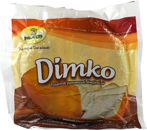 Polished Dimko smoked cheese 400 gr
