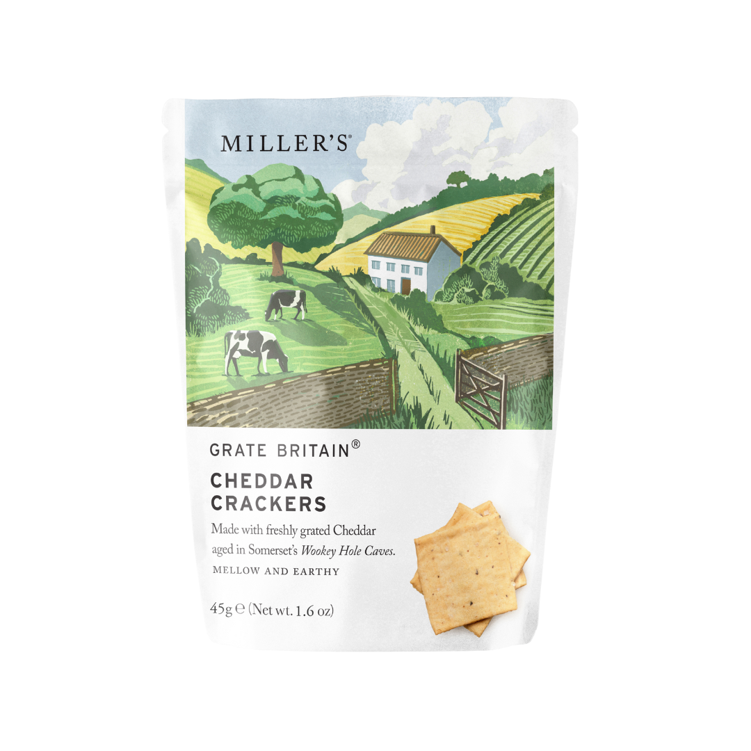 Great Britain Crackers Cheddar Cheese 45 g – Artisan Biscuits