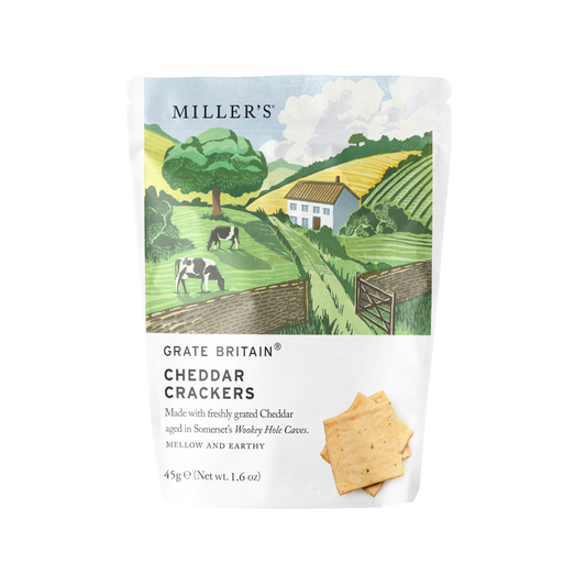 Great Britain Crackers Cheddar Cheese 45 g – Artisan Biscuits
