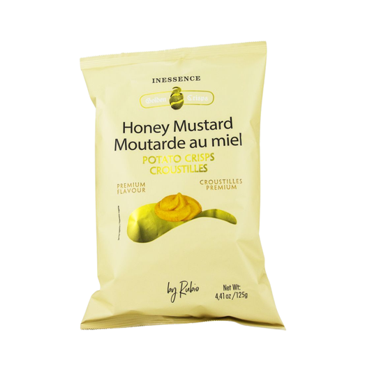 Honey Mustard Potatischips 125 g – Rubio Snacks