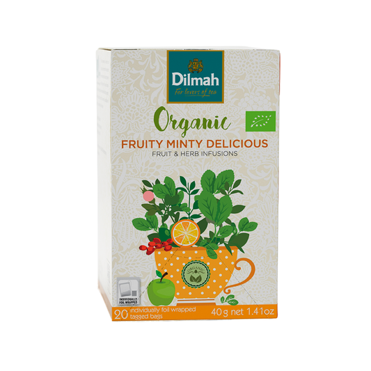 Dilmah Organic Fruity Minty Örtte 20 påsar
