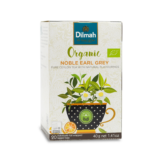 Dilmah Organic Earl Grey Svart Te 20 påsar