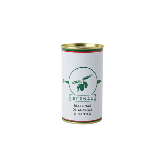 Sardellfyllda Manzanillaoliver 150g – Bernal