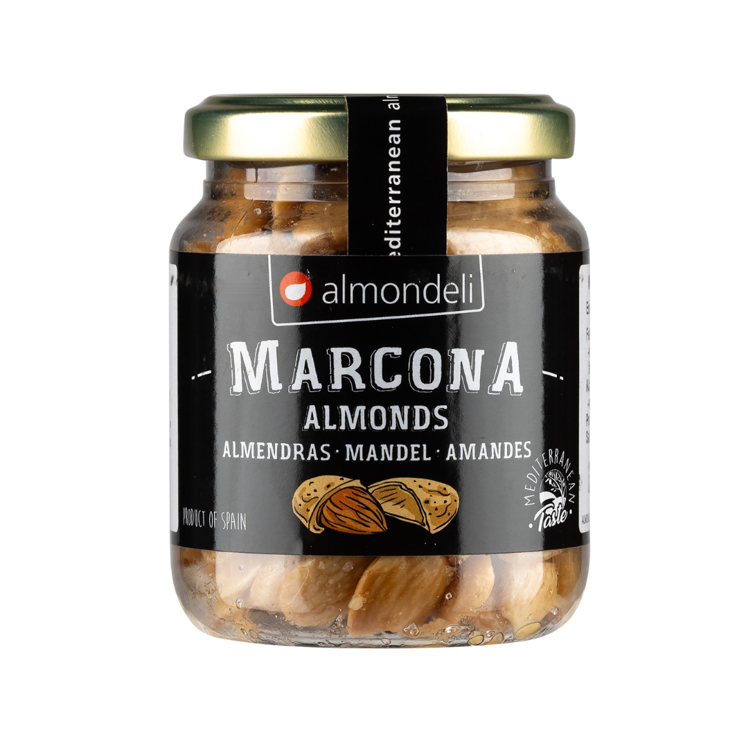 Almondeli Marcona almonds fried jar 125g