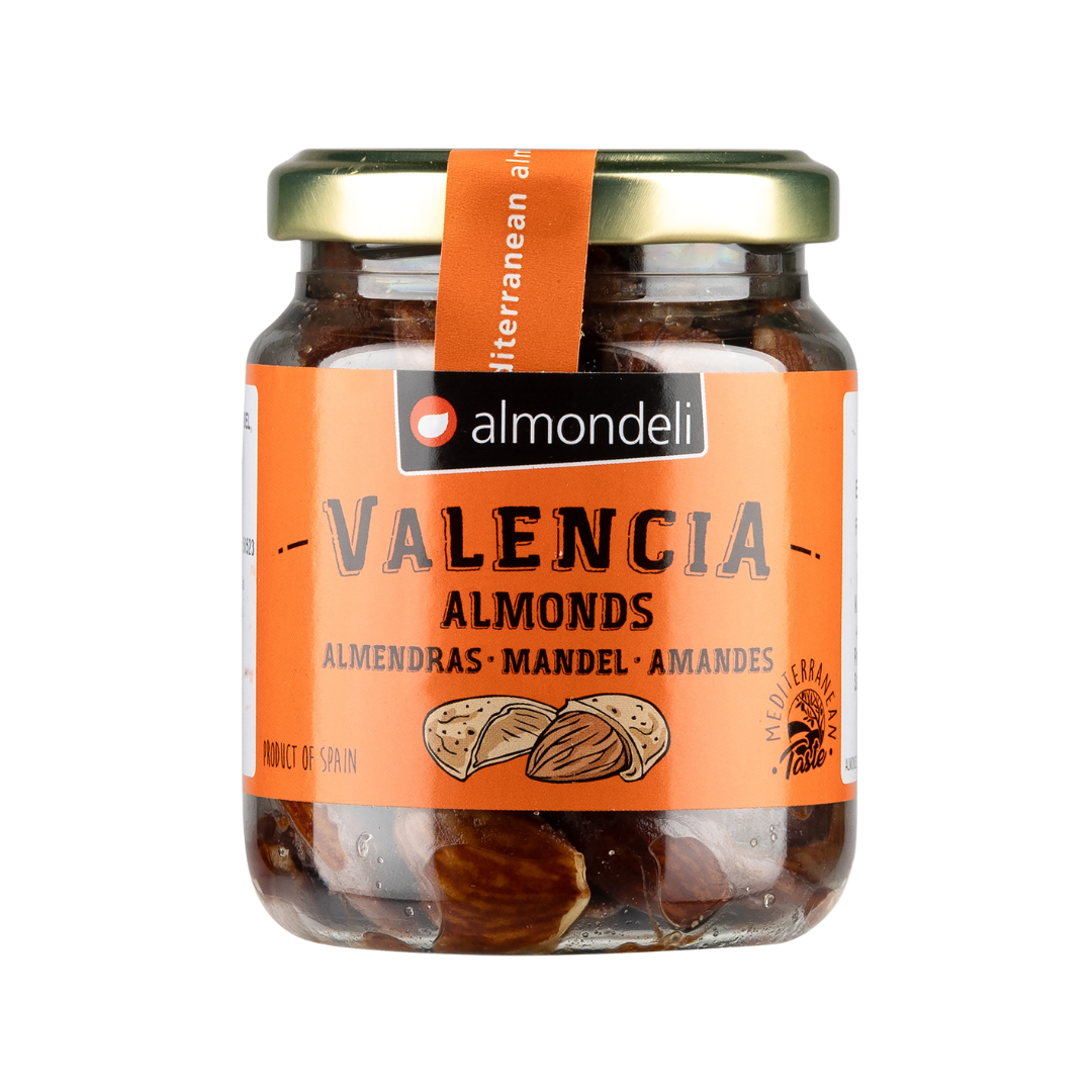 Almondeli Valenciamandel Med Skal Friterad 125g