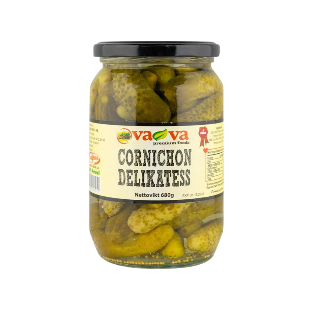 Cornichoni delikatess 580 g