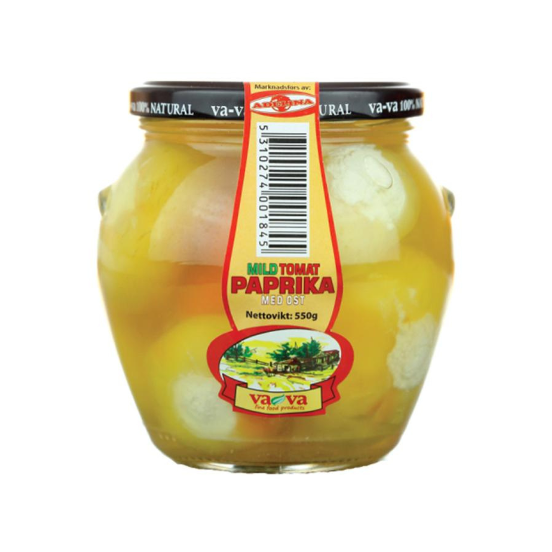 Cherry paprika med ost mild 550 g