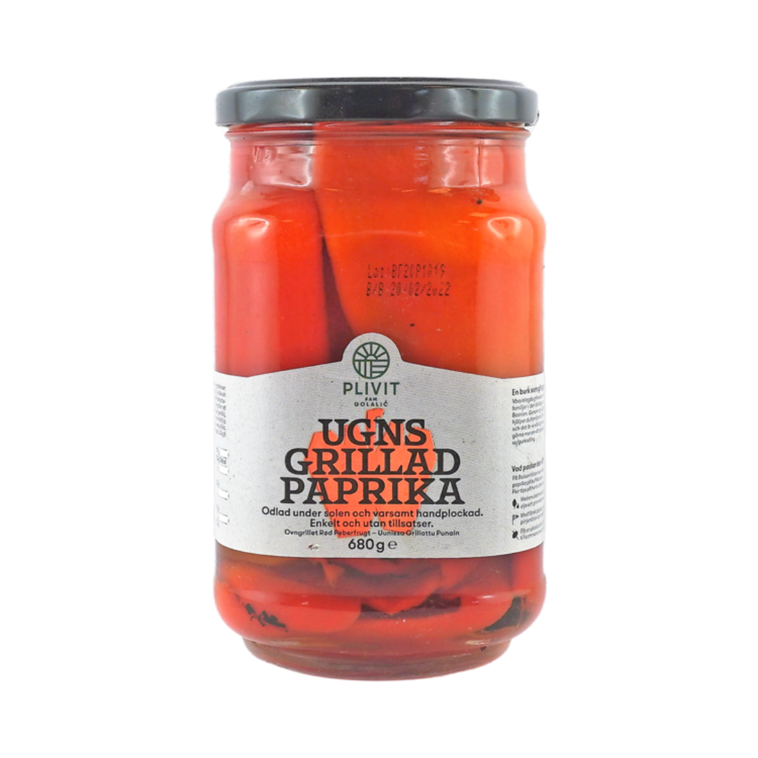 Ugnsgrillad paprika 680 g – Plivit