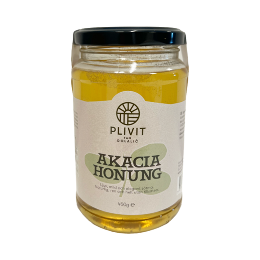 Acacia honey glass 450g