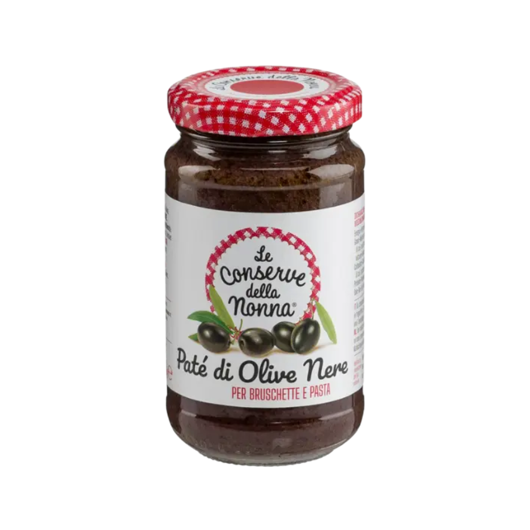 Nonna Tapenade Black Olives Gluten Free 190g