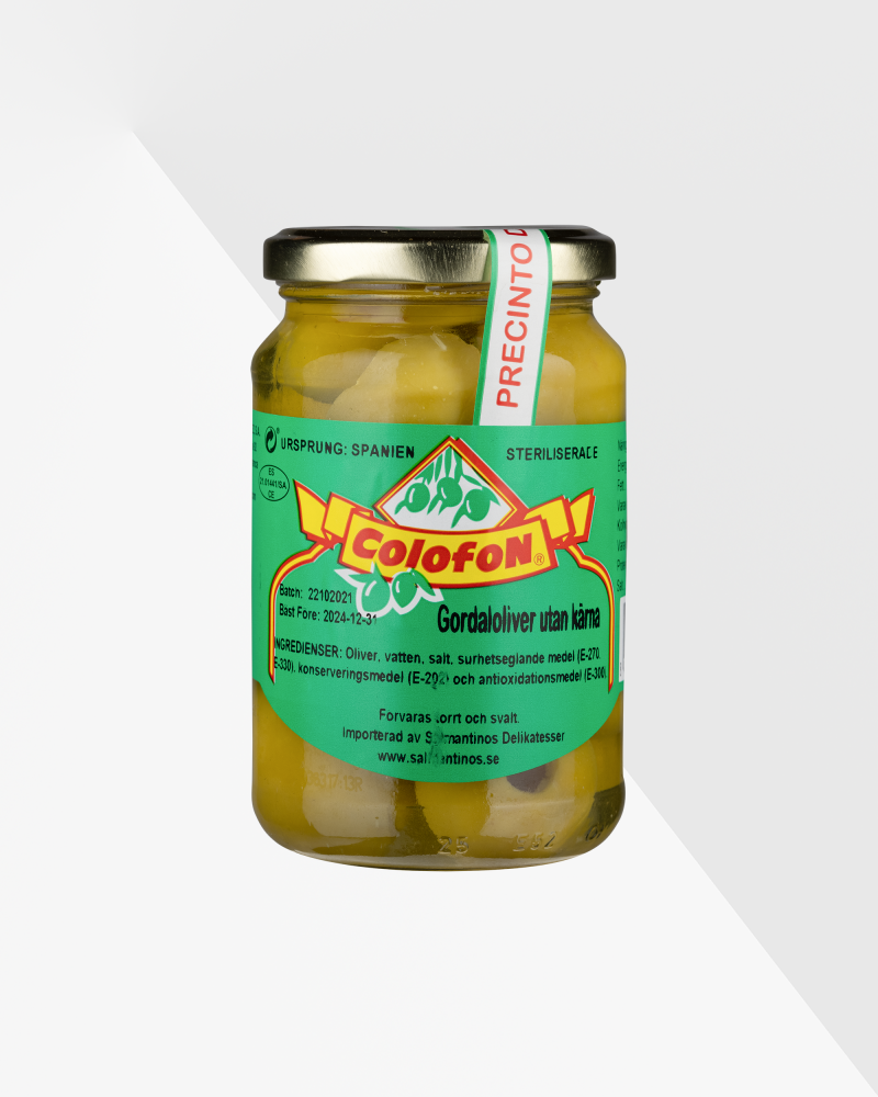 Colofon gordaloliver utan kärna 350g