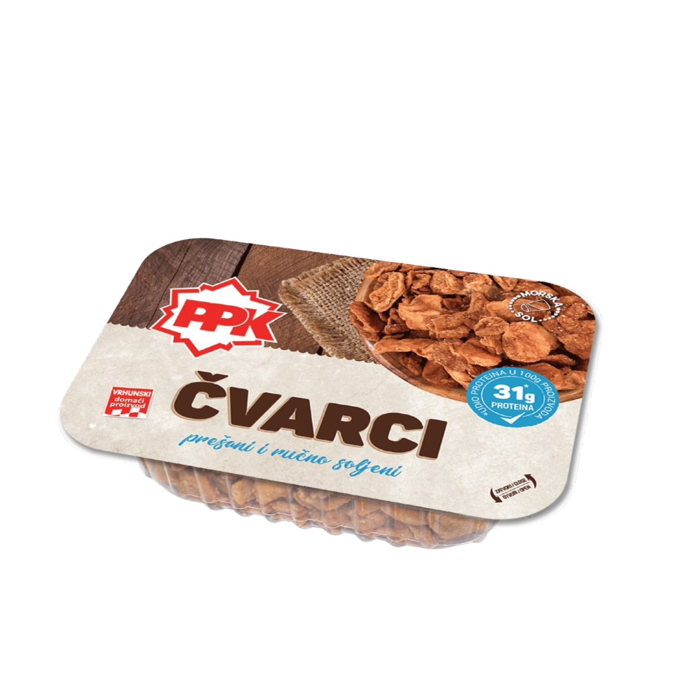 Fläsksvålar (Čvarci)